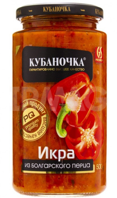 деталь Икра из болгарского перца 350г Кубаночка