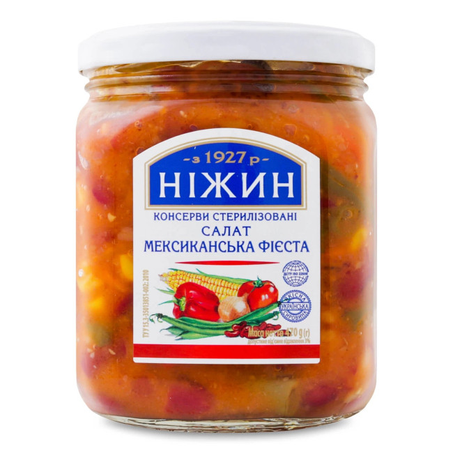 деталь Салат Мексиканская фиеста 470г Ніжин