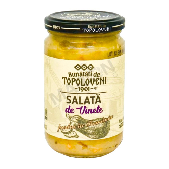 деталь Салат из баклажанов 300г Topoloveni