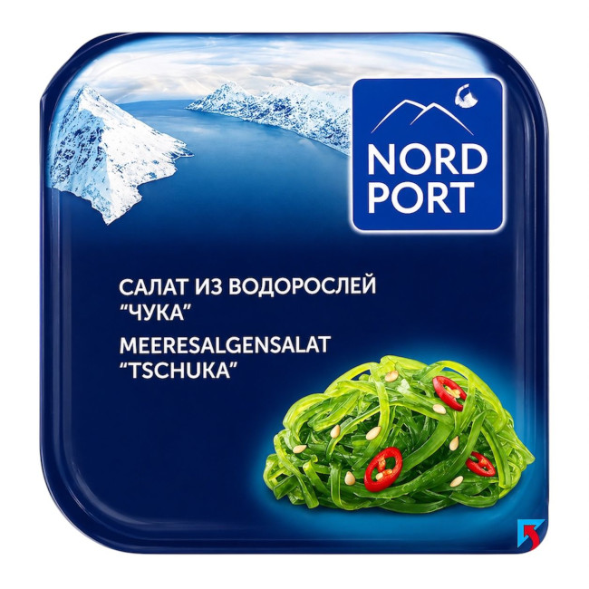 деталь Салат из морских водорослей Чука 150г Nord Port