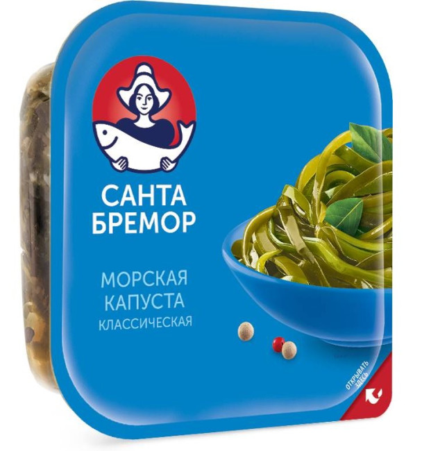 деталь Морская капуста классическая 200г Santa Bremor