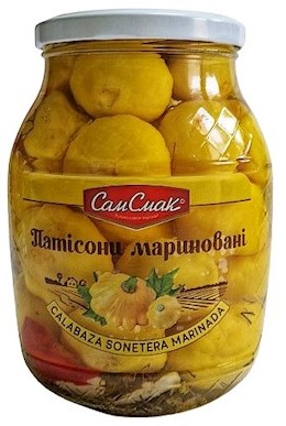 деталь Патиссоны маринованные 420г Сам Смак
