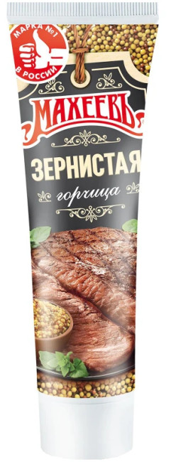 деталь Горчица Зернистая 100г Махеевъ