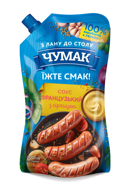 деталь Соус Французский с горчицей 200г Чумак 