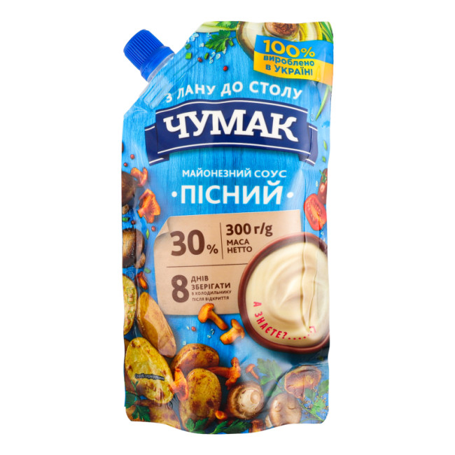 деталь Majonéza Pisnij 30% Čumak 300g