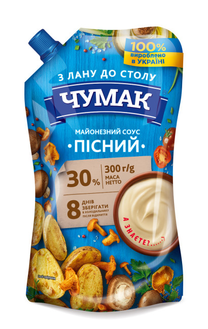 деталь Майонез Постный 30% 300г Чумак