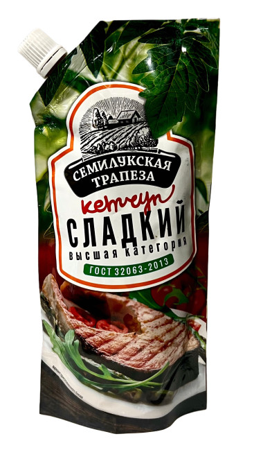 деталь Кетчуп Сладкий 300 г Семилукская Трапеза