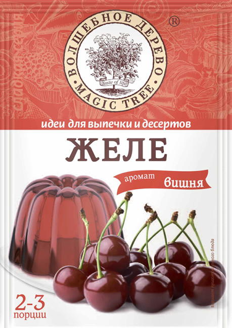 деталь Желе со вкусом вишни 50г В.Д.