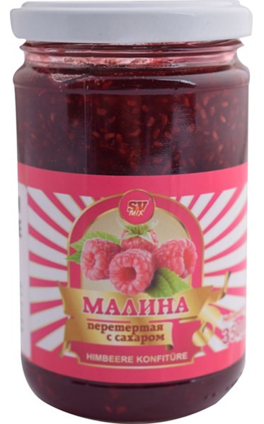 деталь Малина с сахаром перетертая 350г Schanti 