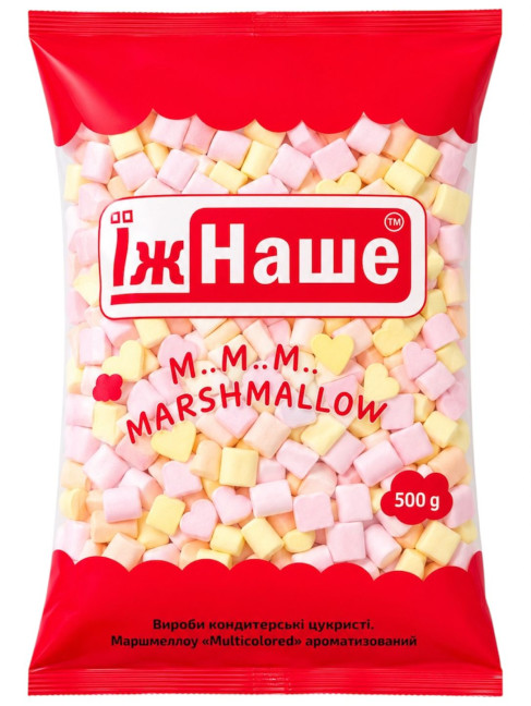деталь Маршмеллоу «Multicolored» ароматизированный 500г ЇжНаше