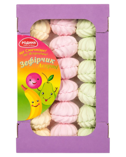 деталь Зефир «Ассорти» 360г Родина