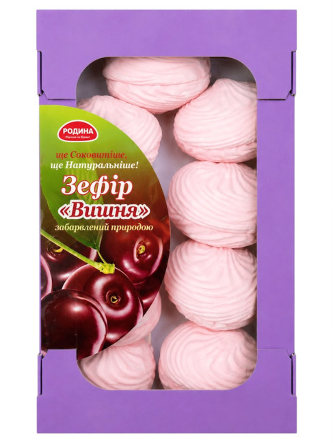 деталь Зефир «Вишня» 300г Родина