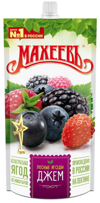 деталь Джем Лесные ягоды 300г Махеевъ