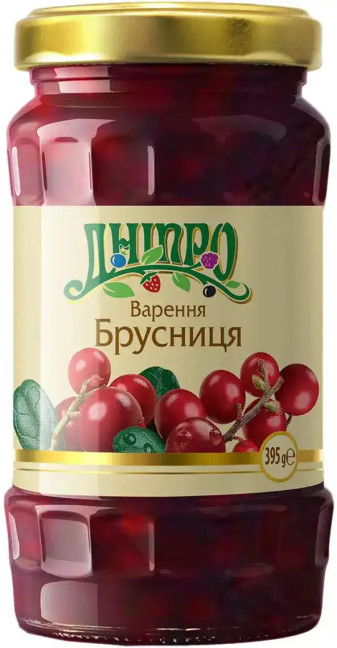 деталь Варенья Брусника 395г Днипро