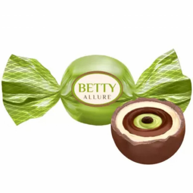 деталь Betty Allure s pistáciovou náplní