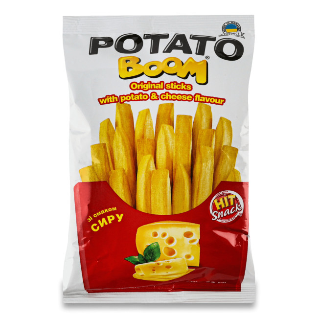деталь Палочки со вкусом сыра 50г BOOM