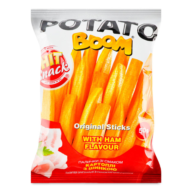 деталь Палочки со вкусом ветчины 50 г BOOM