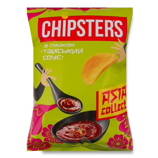 деталь Чипсы со вкусом Тайского соуса 100г CHIPSTERS
