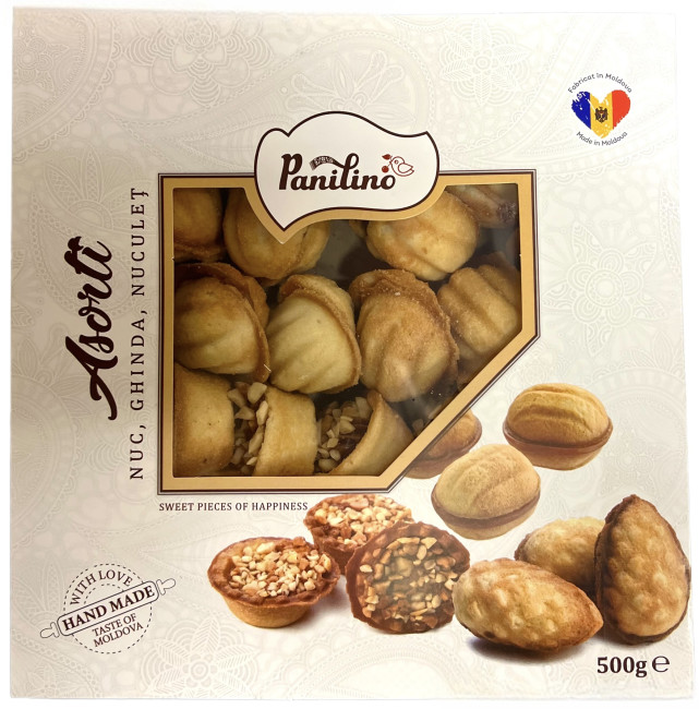 деталь Печенье Орешки, Шишки, Корзинки 500 г Panilino