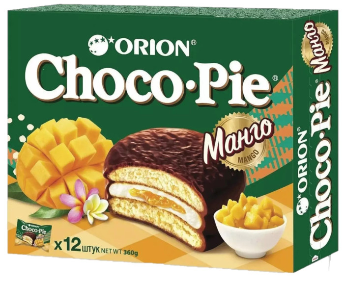 деталь Чоко Пай Манго 12*30г Orion