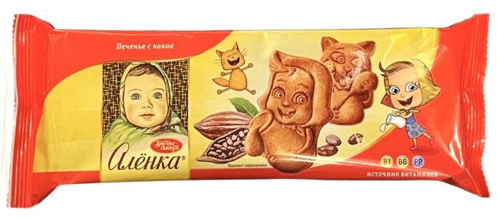 деталь Печенье Аленка 155г Красный Октябрь