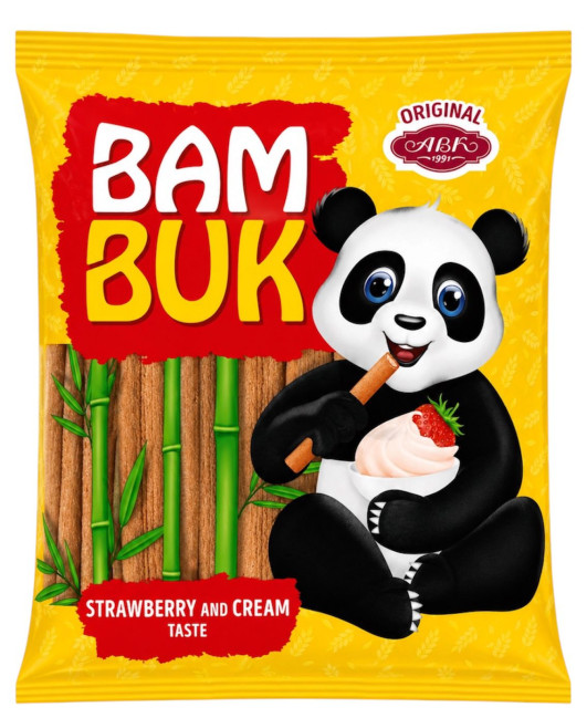 деталь Палочки Bam-Buk со вкусом клубники 160г АВК