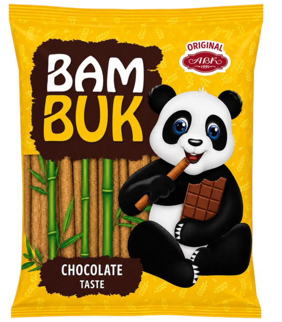 деталь Палочки Bam-Buk со вкусом шоколада 160г АВК
