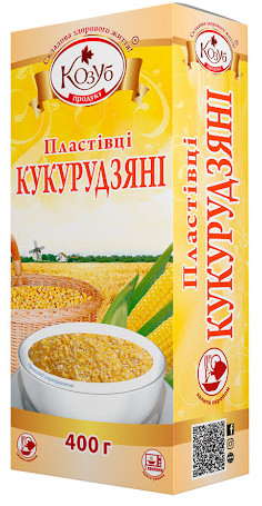 деталь Хлопья кукурузные 400г Козуб