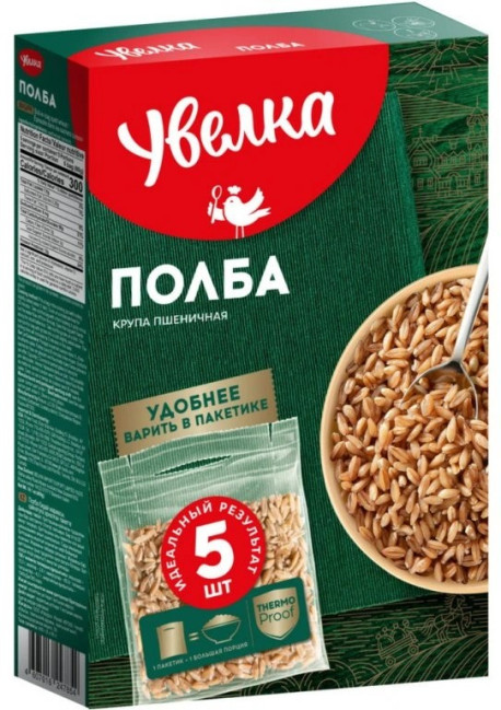 деталь Крупа Полба 5*80г Увелка