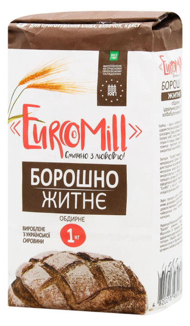деталь Мука ржаная 1кг EuroMill