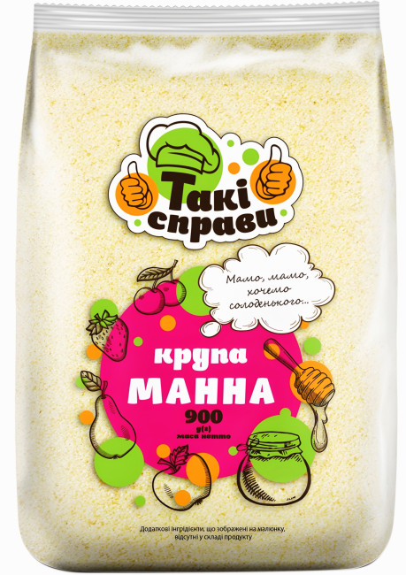 деталь Манная крупа 900г Таки Сравы