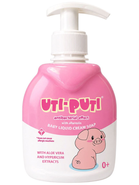 деталь Жидкое детское мыло с алоэ вера и зверобоем 300г Uti-Puti