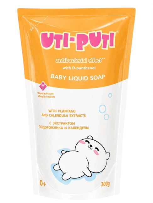 деталь Жидкое детское мыло с D-пантенолом 300г Uti-Puti
