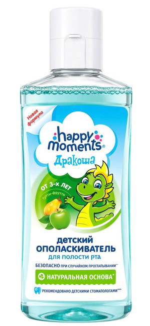 деталь Ополаскиватель для полости рта Дракоша Тутти-Фрутти 250 мл H.M.