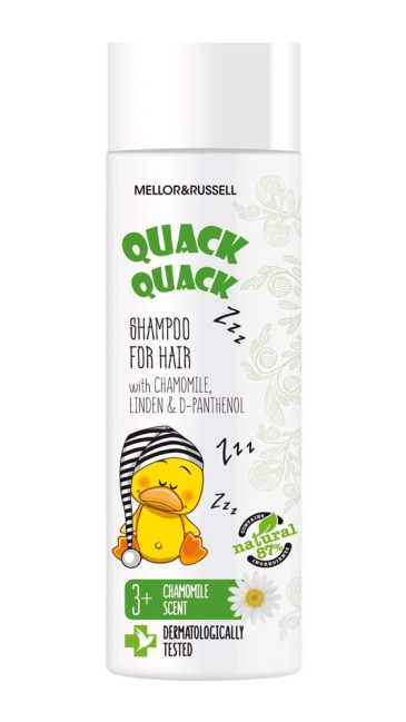 деталь Шампунь детский с ромашкой, липой и Д-пантенолом 200 мл QUACK QUACK