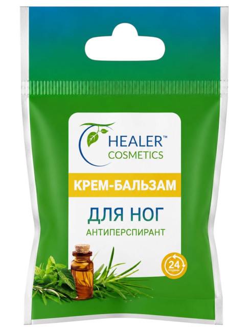 деталь Krém-balzám na nohy Antiperspirant 10g Healer Cosmetics