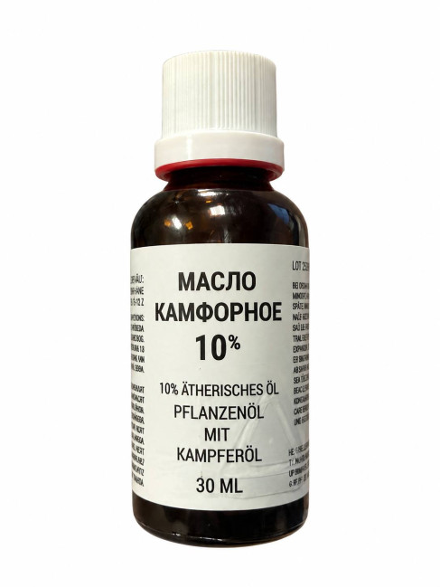 деталь Камфорное масло 10% 30мл Dr. Retter