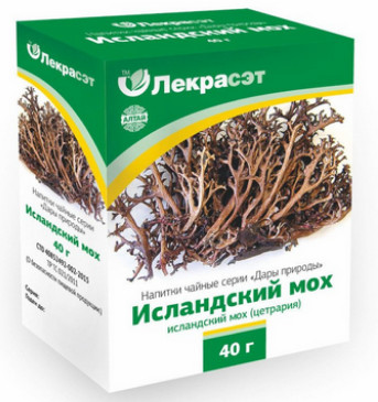 деталь Исландский мох 40г Лекрвсэт