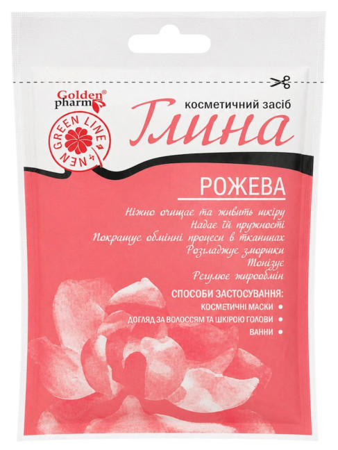 деталь Розовая глина 60г Golden Pharm
