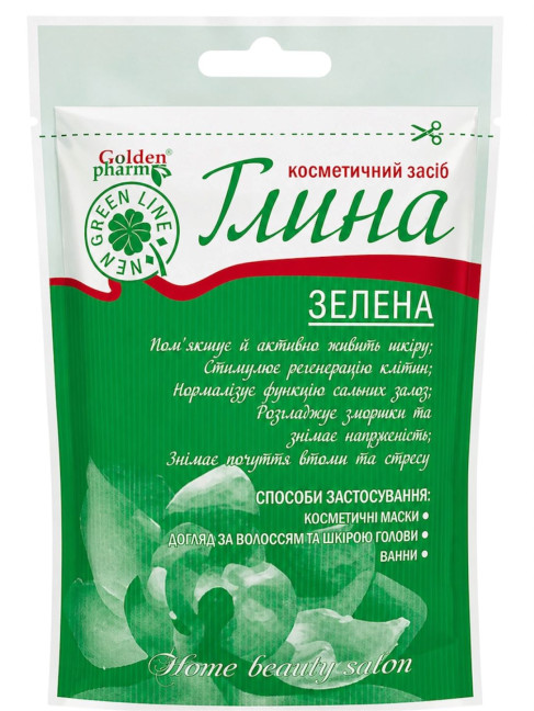 деталь Зелёная глина 60г Golden Pharm