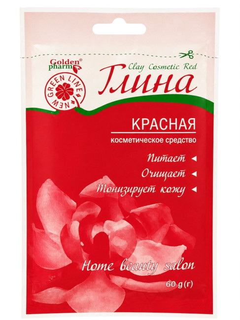 деталь Красная глина 60г Golden Pharm