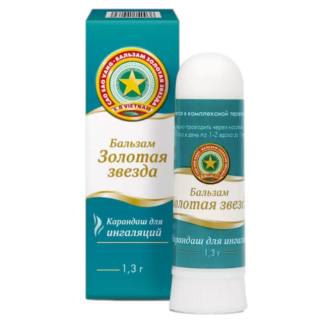 деталь Карандашный ингалятор  1,3г GoldenStar