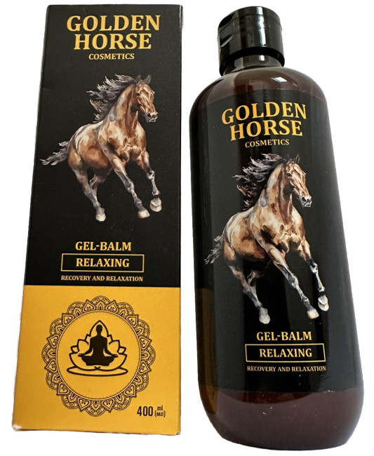 деталь Гель-бальзам для тела расслабляющий 400мл Golden Horse