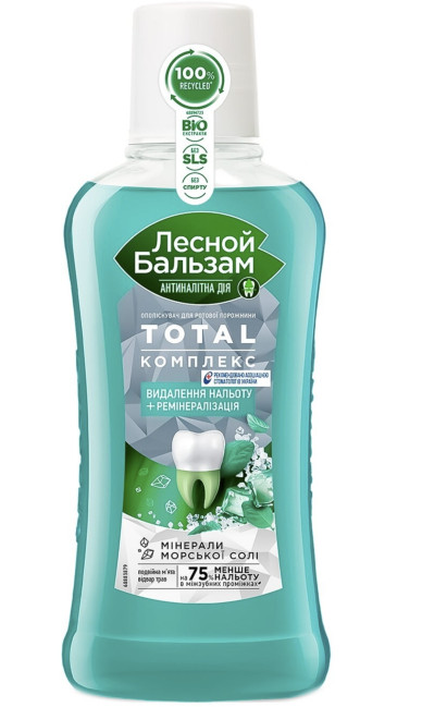 деталь Ополаскиватель для полости рта с мятой и экстрактами лесных трав 400 мл Лесной Бальзам
