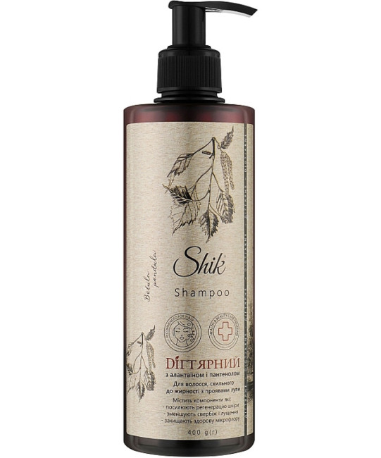 деталь Дегтярный шампунь для волос 400мл Шик