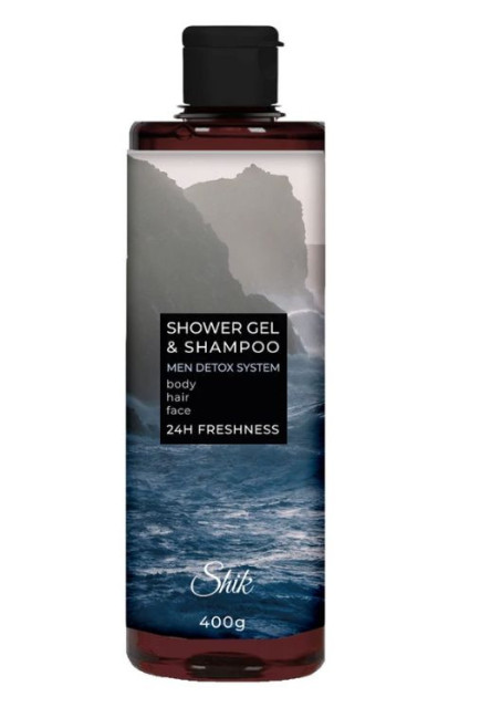 деталь Гель-шампунь Men Detox System 400мл Shik