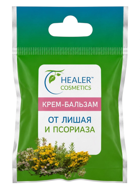 деталь Krém-balzám proti lišejům a psoriáze Healer Cosmetics 10g