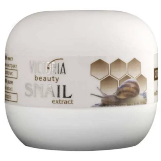 деталь Krém na obličej a rty se šnečím extraktem 40ml Victoria Beauty