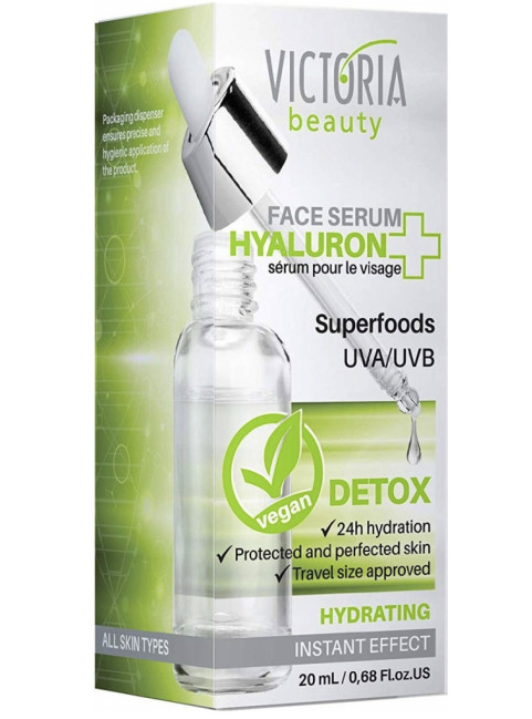 деталь Увлажняющая сыворотка для лица Hyaluron+ 20 мл Victoria Beauty