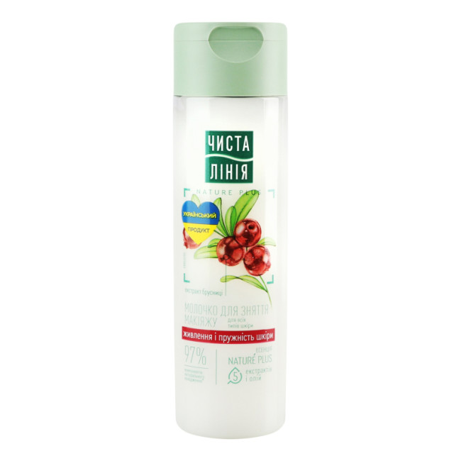 деталь Молочко для снятия макияжа для всех типов кожи 115мл Чистая Линия